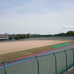 明石公園内の自転車競技場