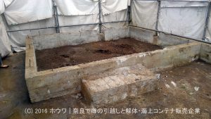 築60年の納屋（物置小屋）を解体して新築増築 | その2解体工事完了