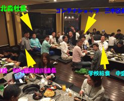 全部門で食事会 in 焼肉いちばんさん