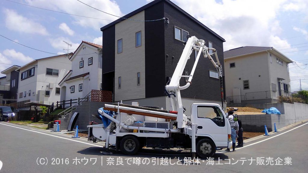 アイ工務店さんでご新築 | 京都府木津川市で外構エクステリア工事 その4 駐車場土間コンクリート打設工事