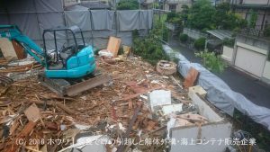 奈良市で解体工事 | 住友不動産さんでお建て替えのお客様