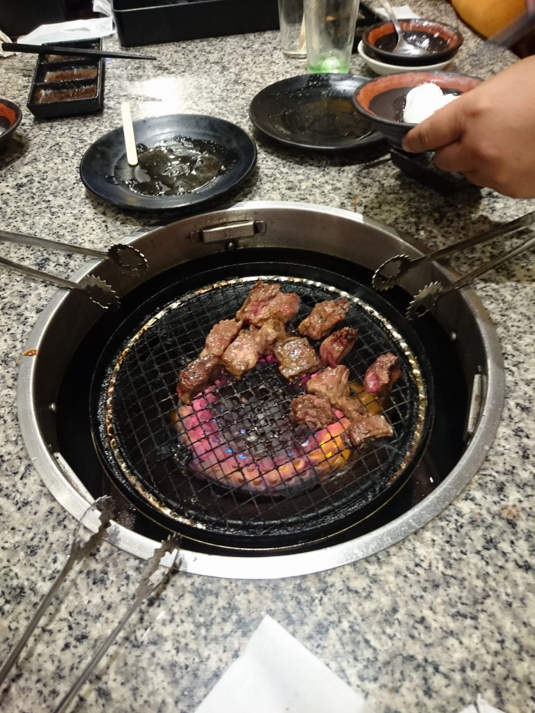 暑さを乗り切るで会と、まとめて歓迎会in焼き肉倶楽部いちばんさん