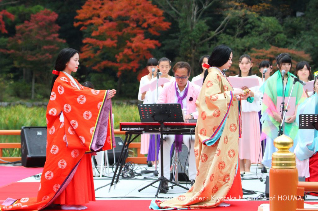 平成28年11月20日開催 伊勢神宮 外宮奉納演奏のもよう