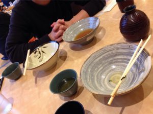 ３種類のお蕎麦を完食しました