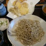 手打ちそば大喜多様の天ざる蕎麦