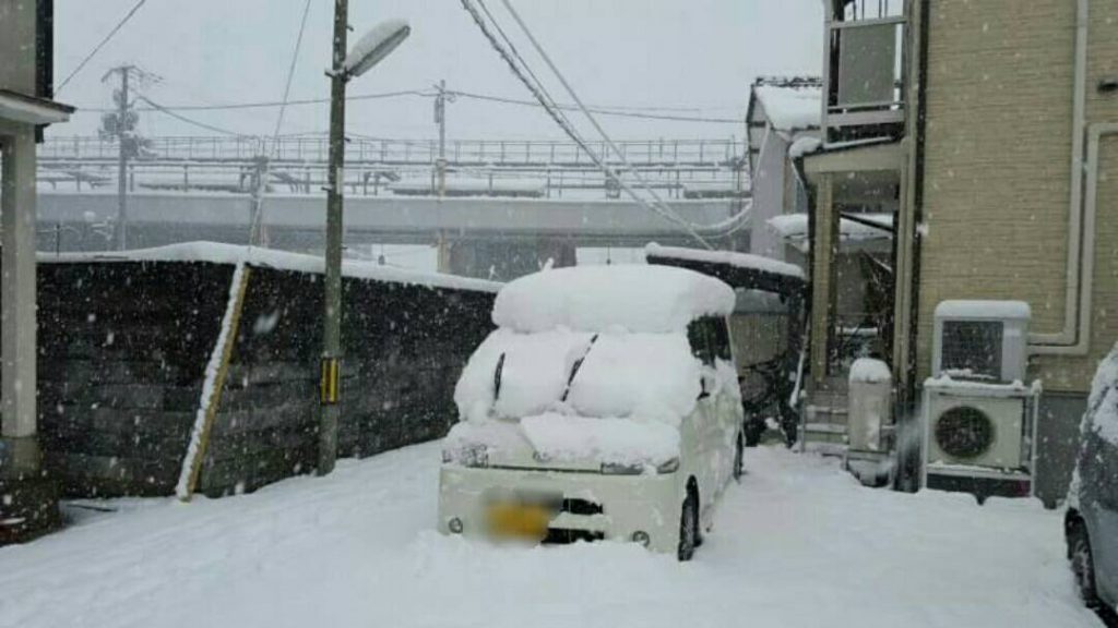 積雪が凄いです｜京都府舞鶴市