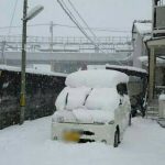 京都府舞鶴市の積雪状況です。