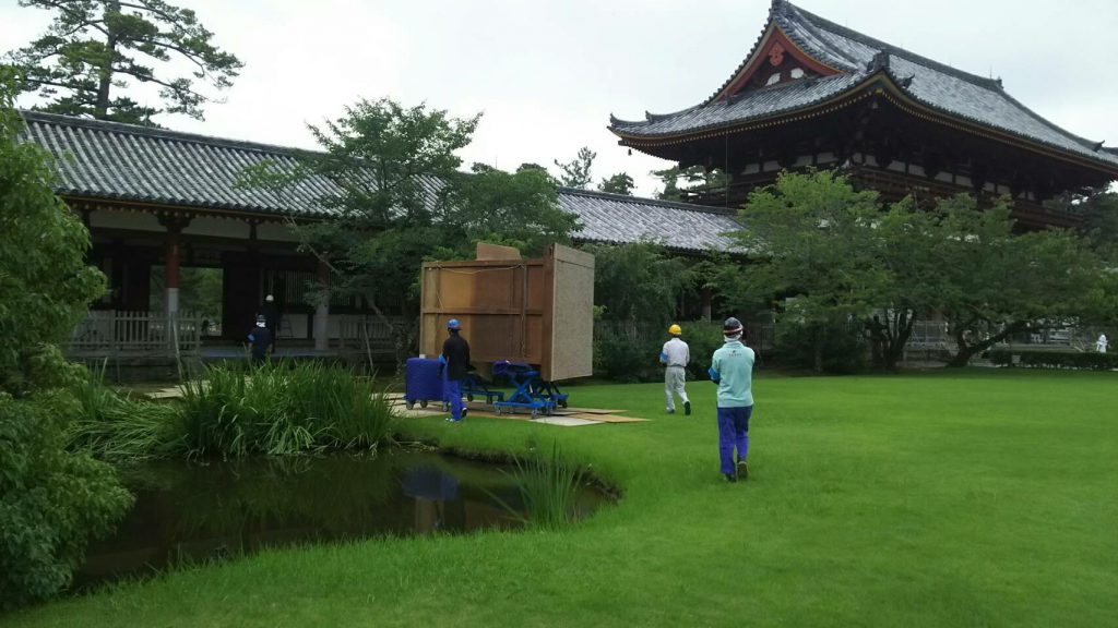 東大寺様の移転作業風景6