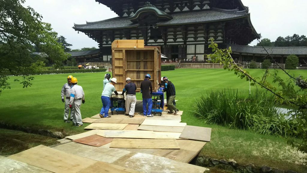 東大寺様の移転作業風景7