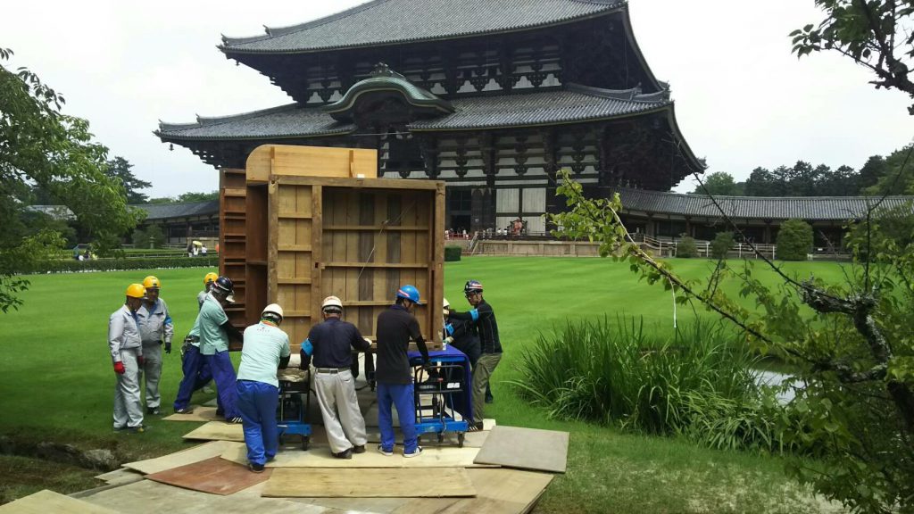 東大寺様の移転作業風景8