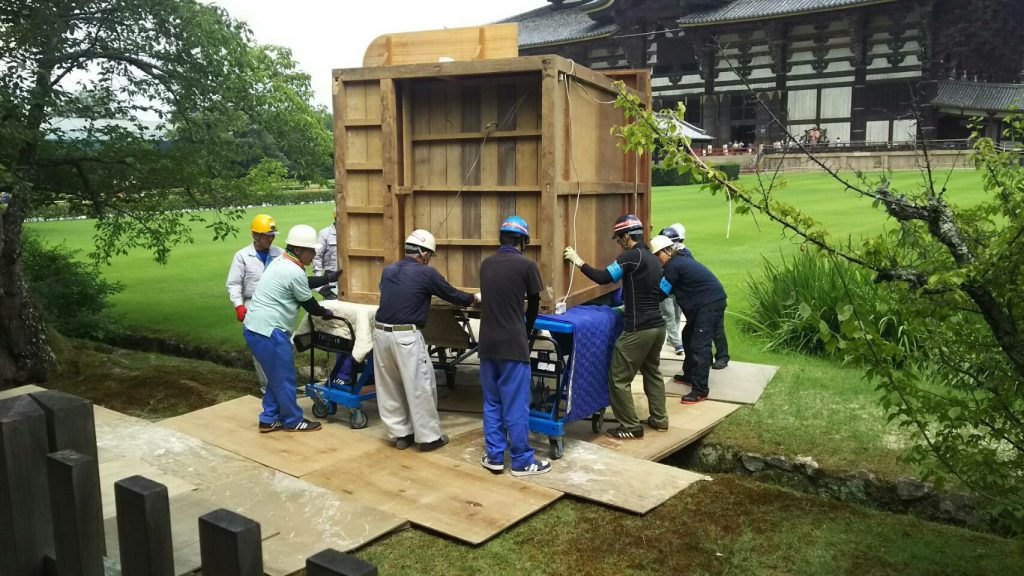 東大寺様の移転作業風景9