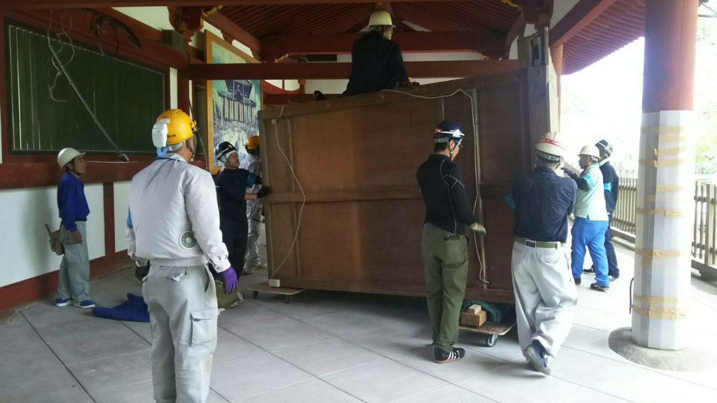 東大寺様の移転作業風景24