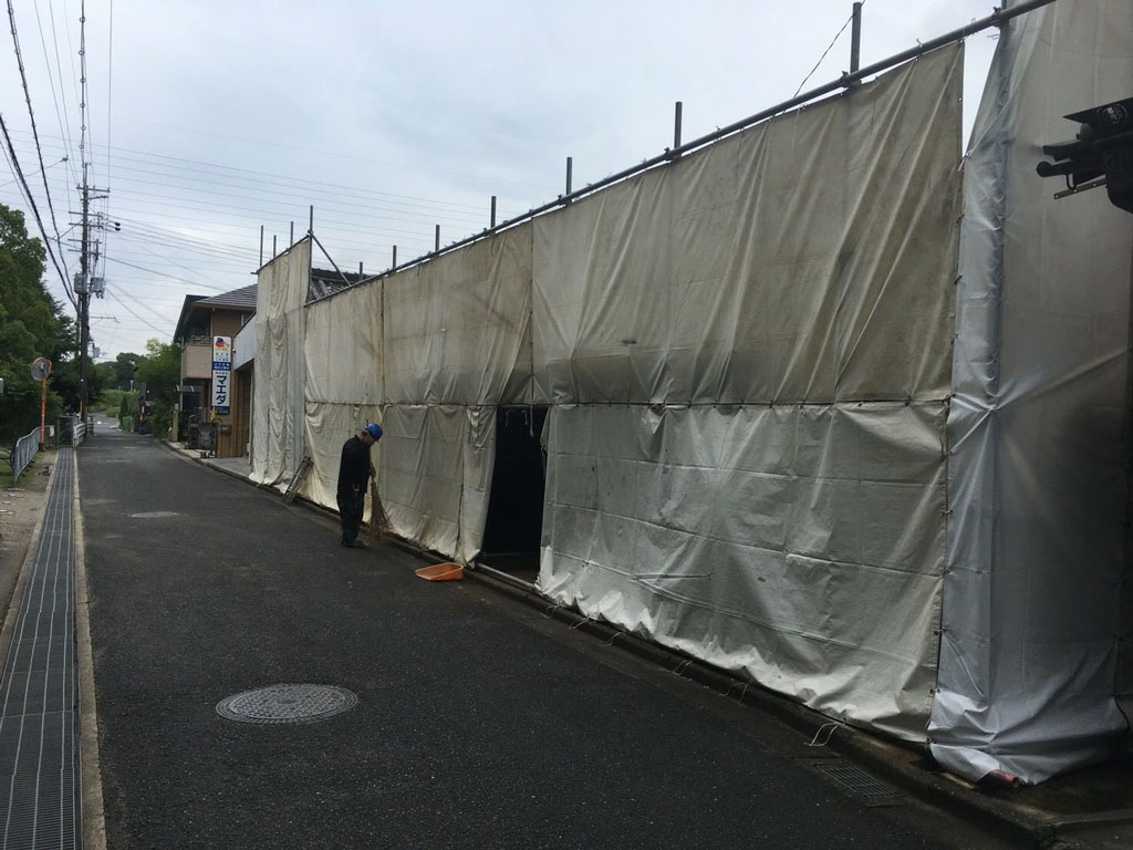 離れを残してタマホームさんでお建て替え | 大和郡山市で解体工事