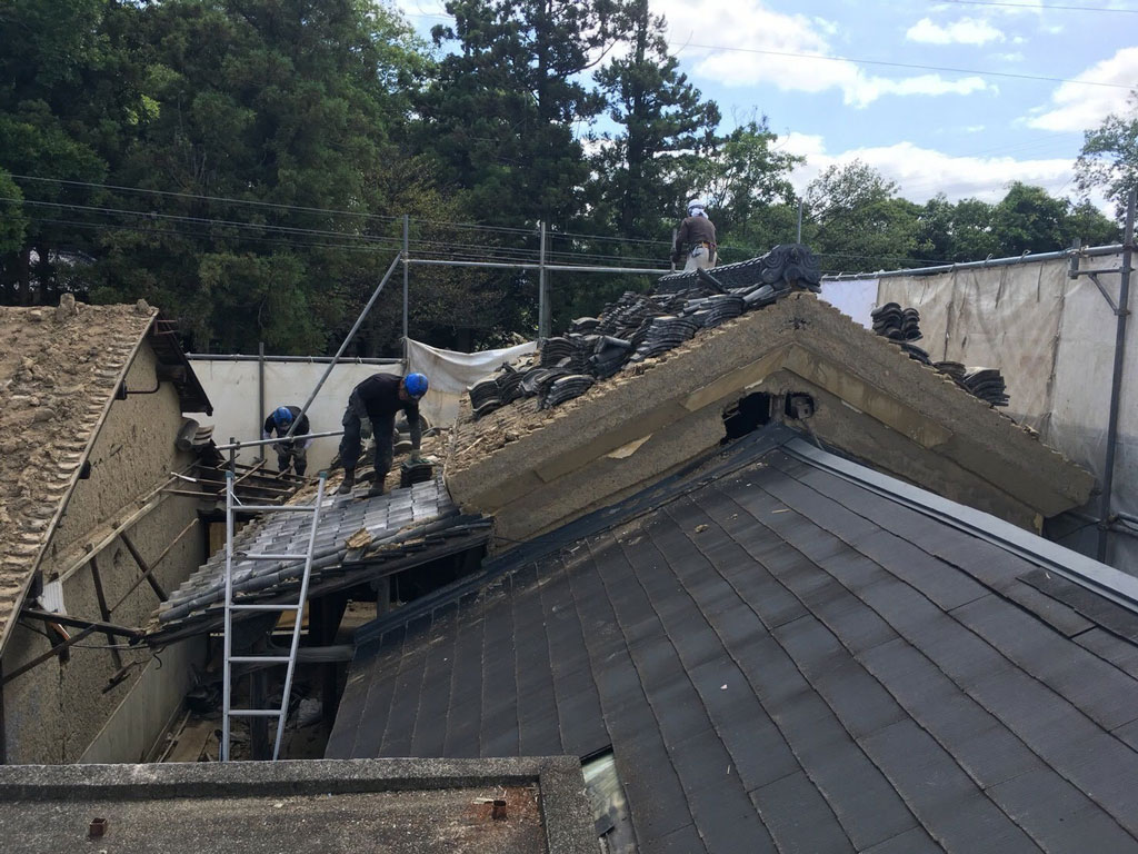 離れを残してタマホームさんでお建て替え | 大和郡山市で解体工事