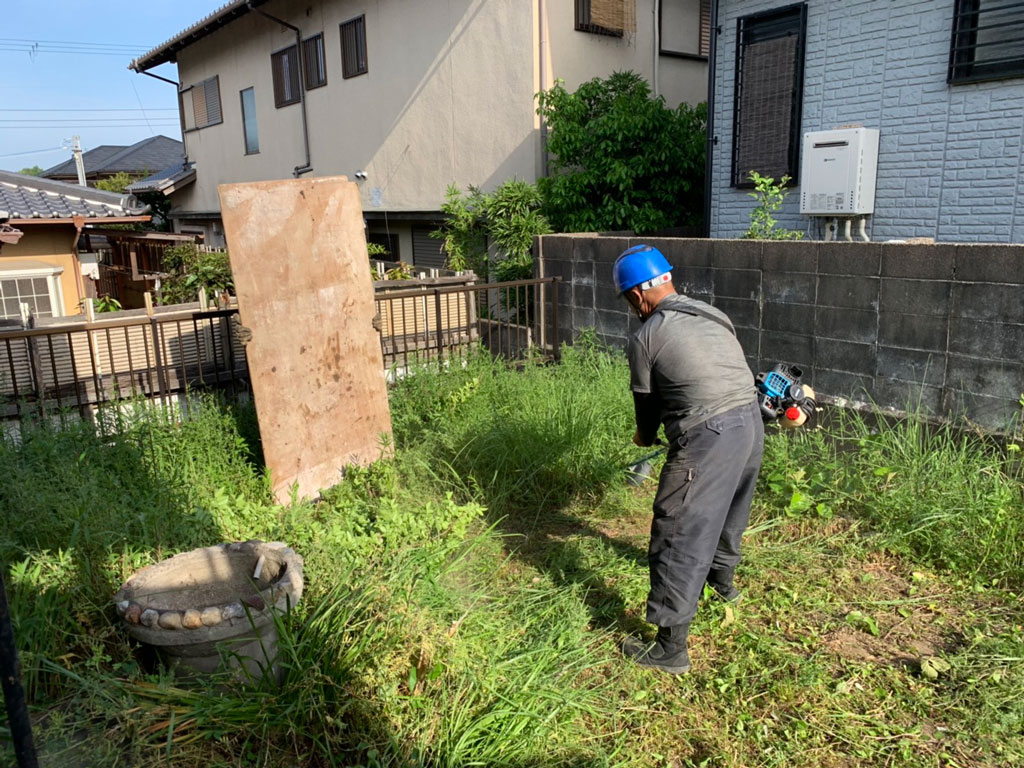 古家付き物件を購入後に桧家住宅さんでご新築 | 奈良市内で解体工事