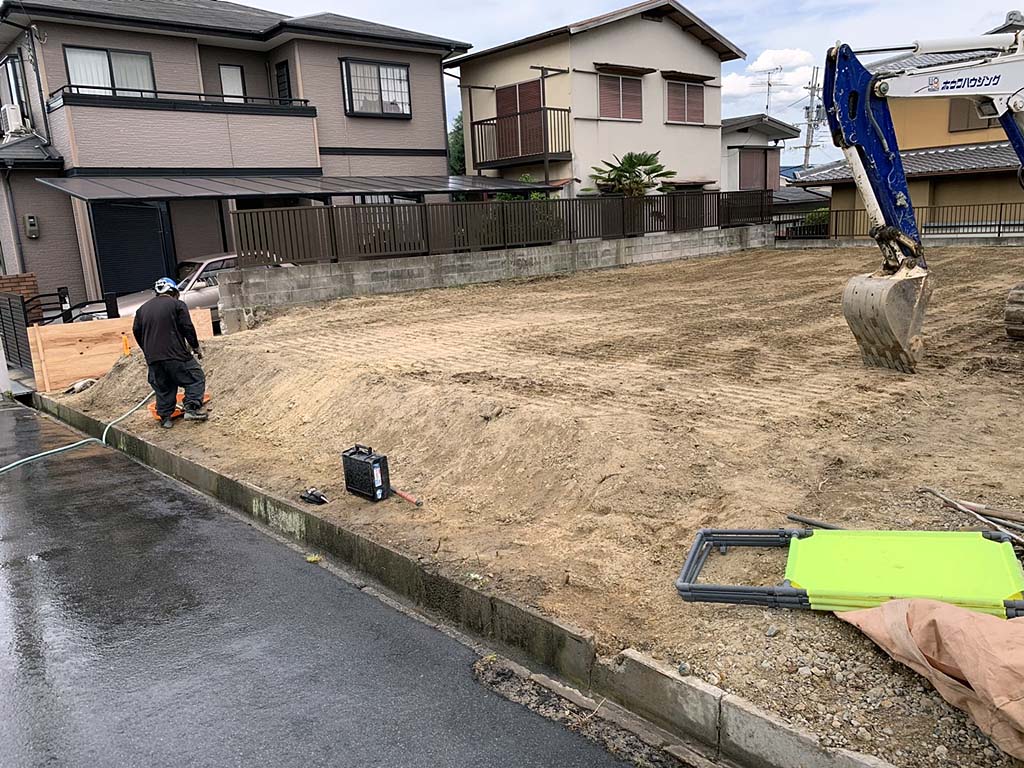 整地・仕上げ