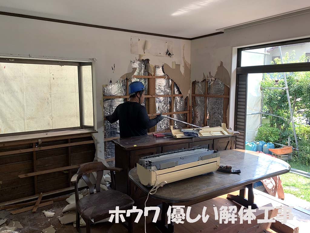 一条工務店さんで新築にお建て替え | 奈良市で解体工事