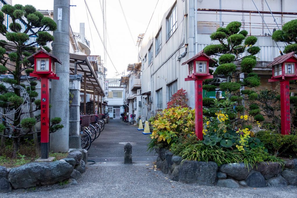 建て替え引越/茨木市積地/御神燈