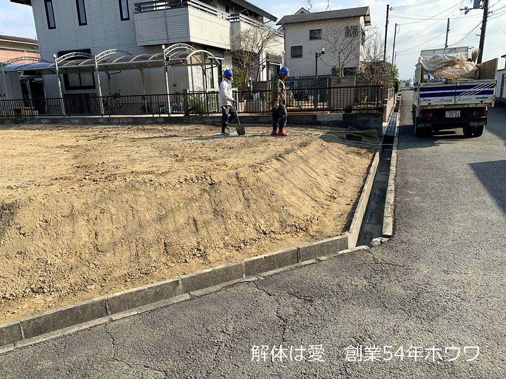 古家付き物件をお建て替え | ダイワハウスさんでご新築