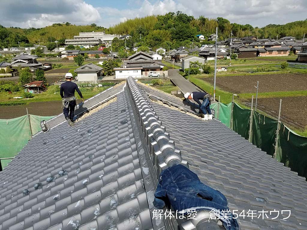 タマホームさんでご新築 | 相楽郡精華町で解体工事