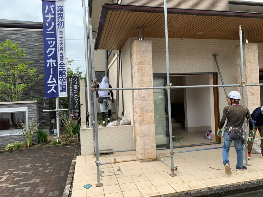 モデルハウスの建替え | 毎日ハウジング奈良住宅展示場で解体工事