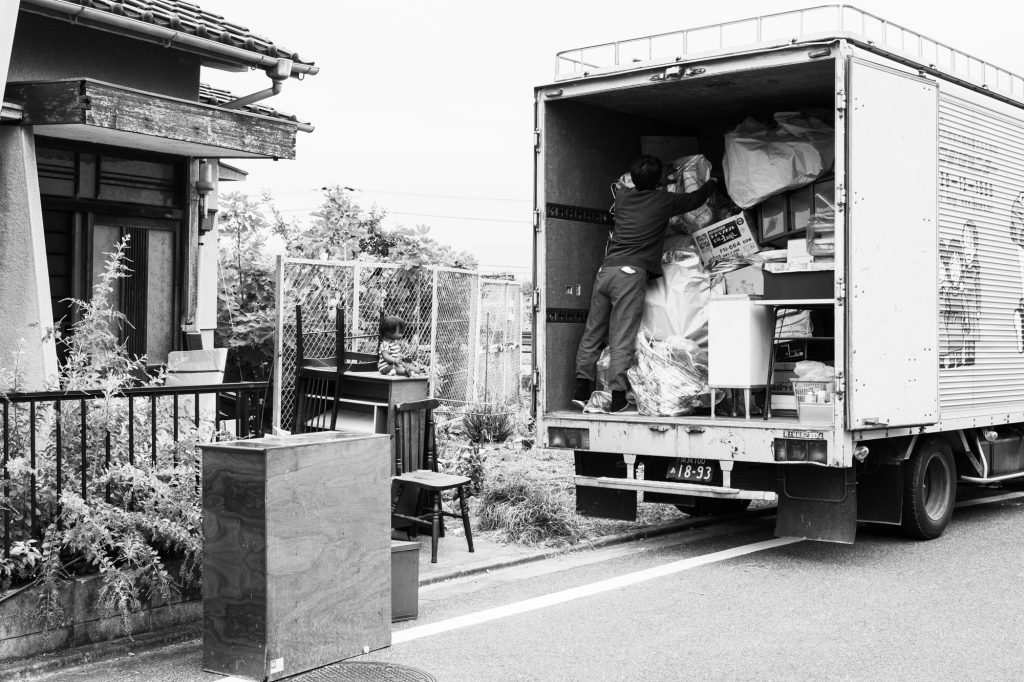 売却予定家屋内の不用品引取ー搬出５｜奈良県斑鳩町