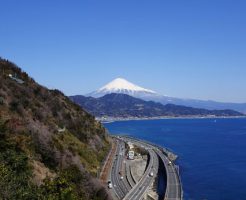 絶景の富士山です。