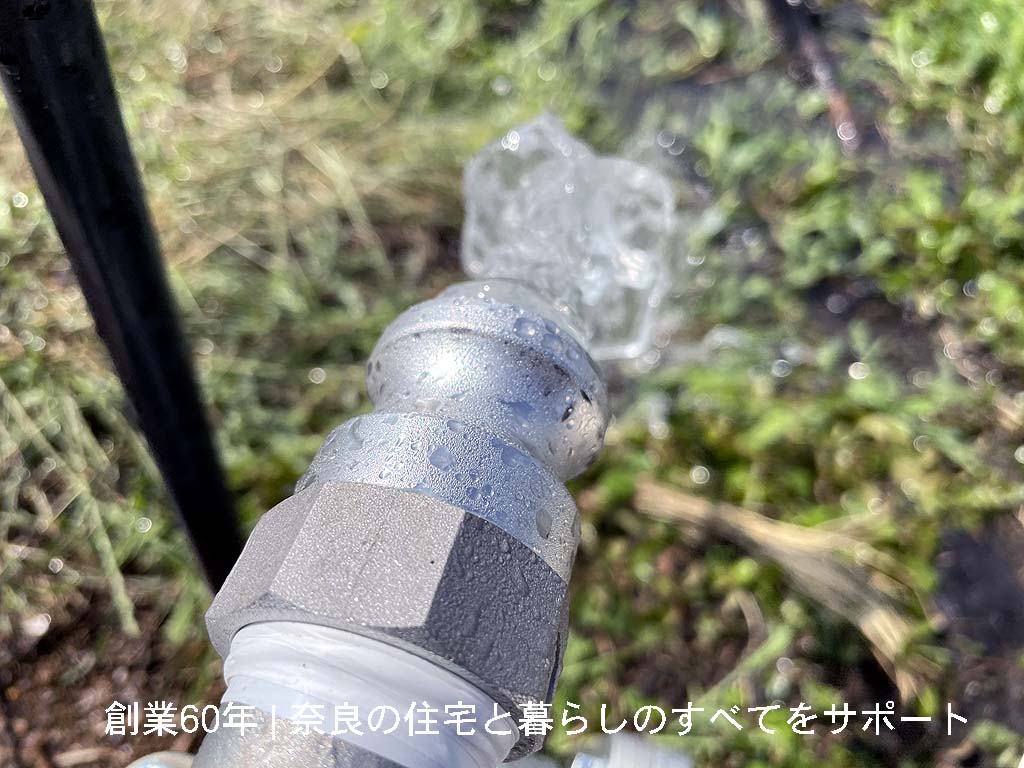 水稲 水不足解消の切札 | 大和郡山市で防災井戸兼農業井戸を施工