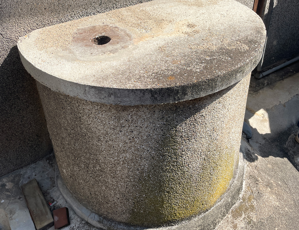 奈良県平野部で古井戸の埋め戻し 井戸じまい