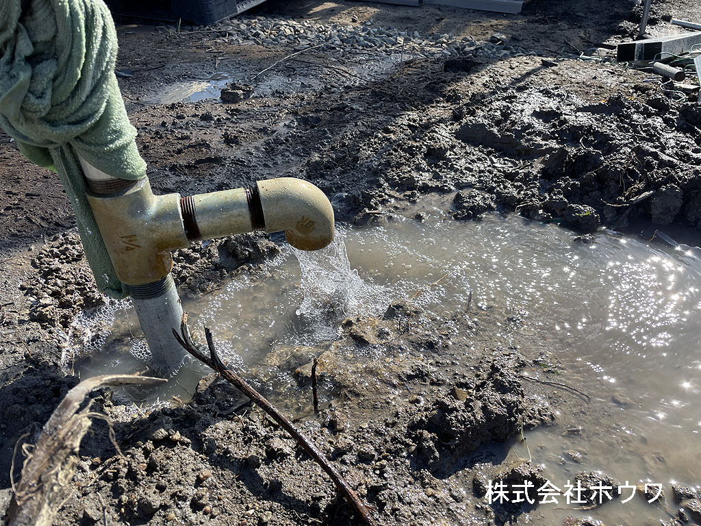 奈良県各地、新規就農者さまからの井戸掘りご依頼が増えています