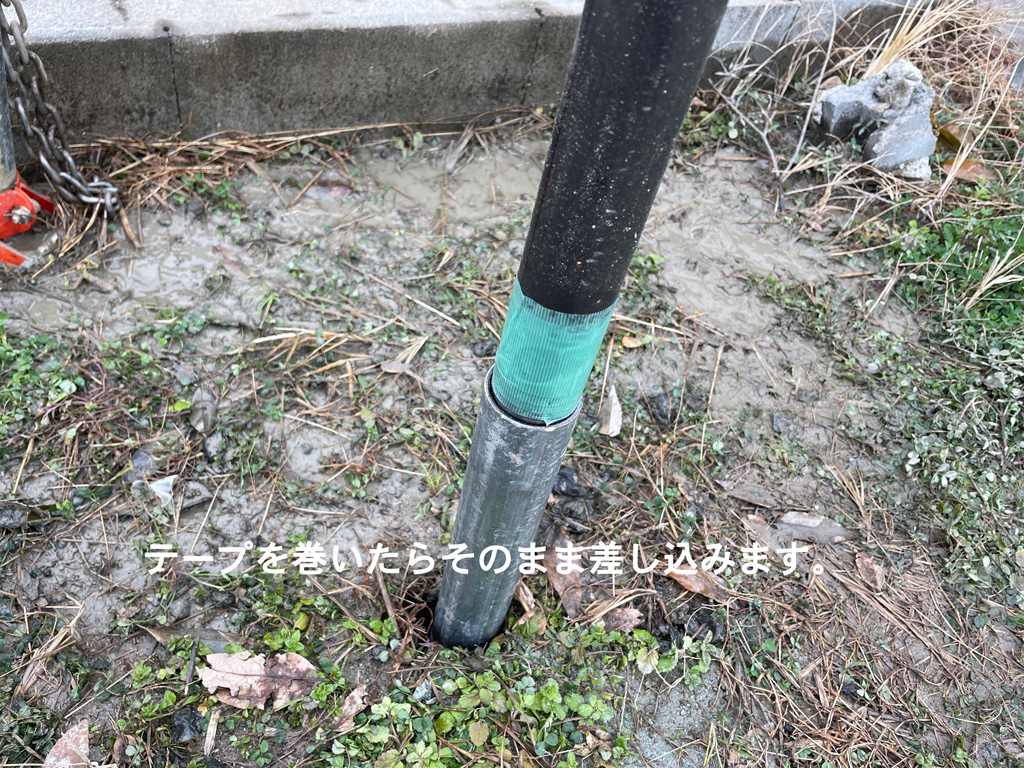 打ち込み矢太郎 地層ハードの使用方法