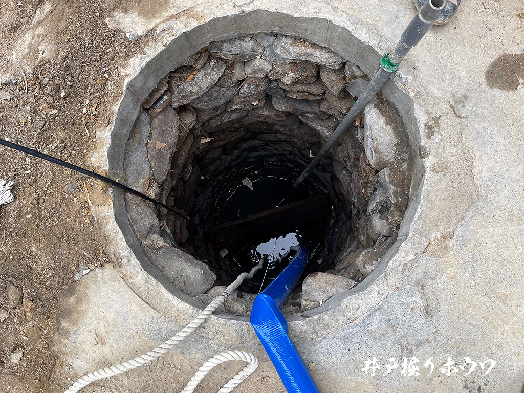 古井戸の再生 | 危険な丸井戸を快適でおしゃれな井戸に