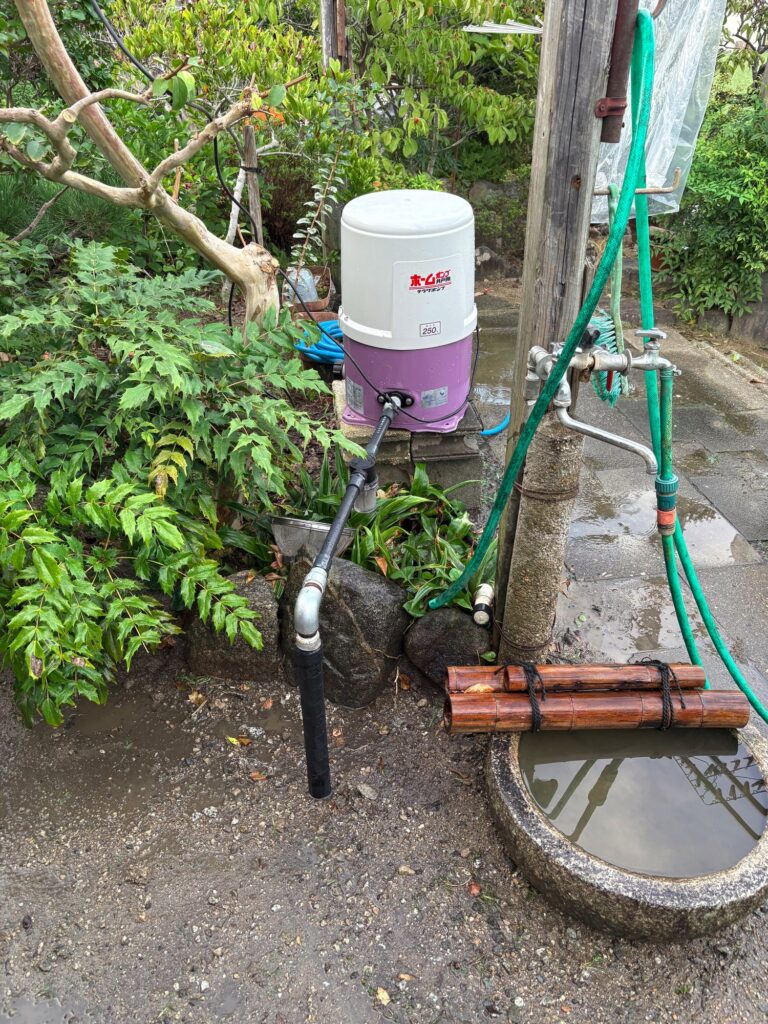 DIY井戸掘り雑記帳 奈良県Tさまの場合 「矢太郎Pro」