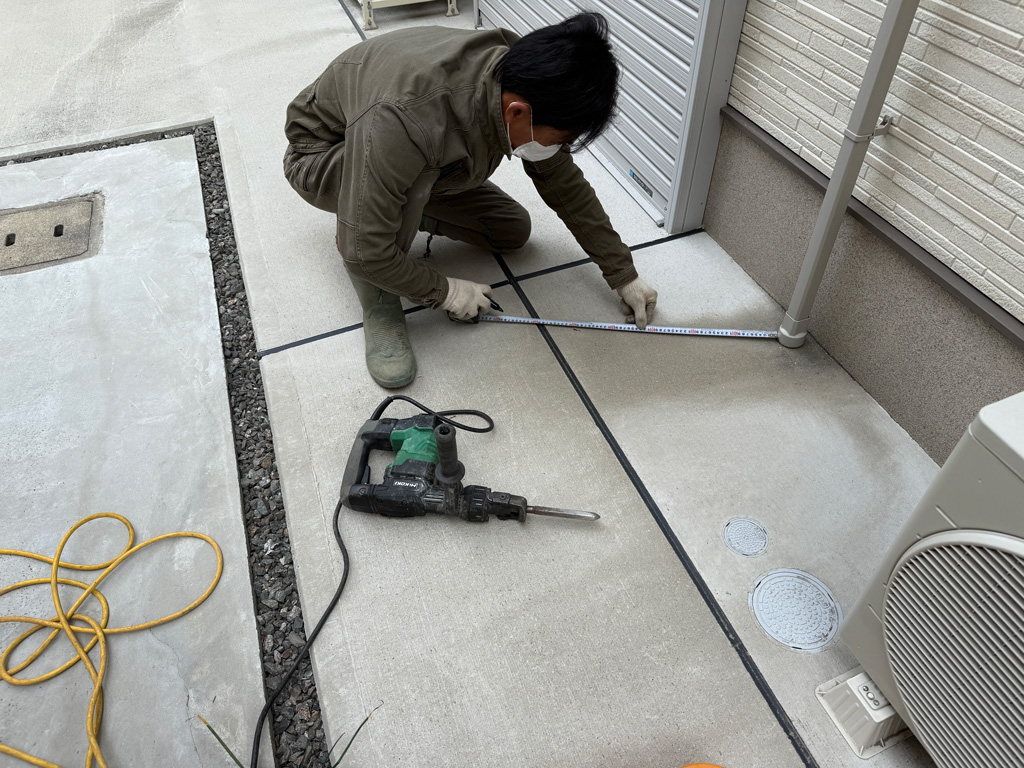 自治会館に井戸をつくりました 大阪市大正区にて