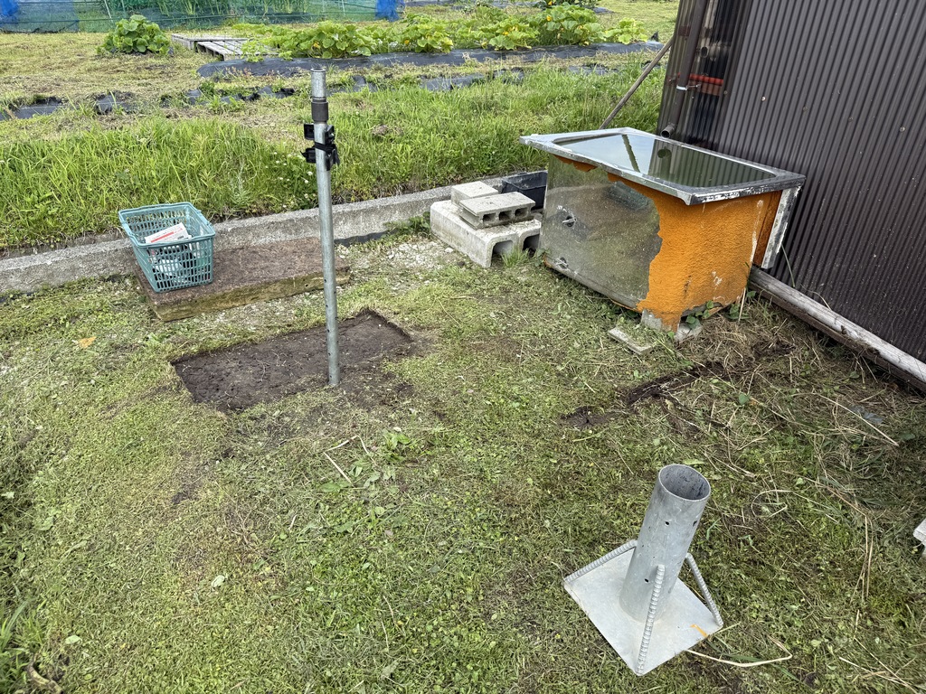 Big Mountain Cafe & Farm様の自家農園に井戸を掘りました！