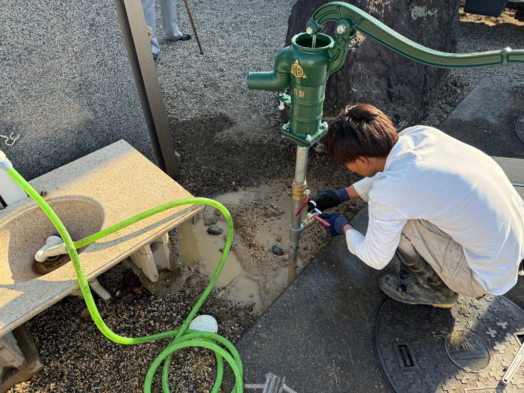 【三重県鈴鹿市】矢太郎Proが大活躍！難関の硬質地盤を乗り越え、邸宅に10.5mのハイブリッド井戸が完成！