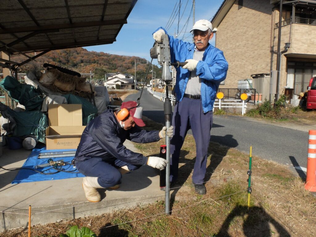 5 先頭管打込開始