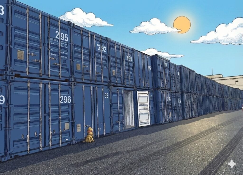 「最強のコンテナ案内」