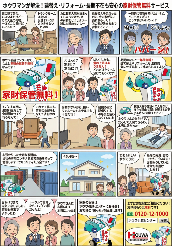 建替え・リフォーム・住み替え・立ち退き・施設入居などを強力に応援