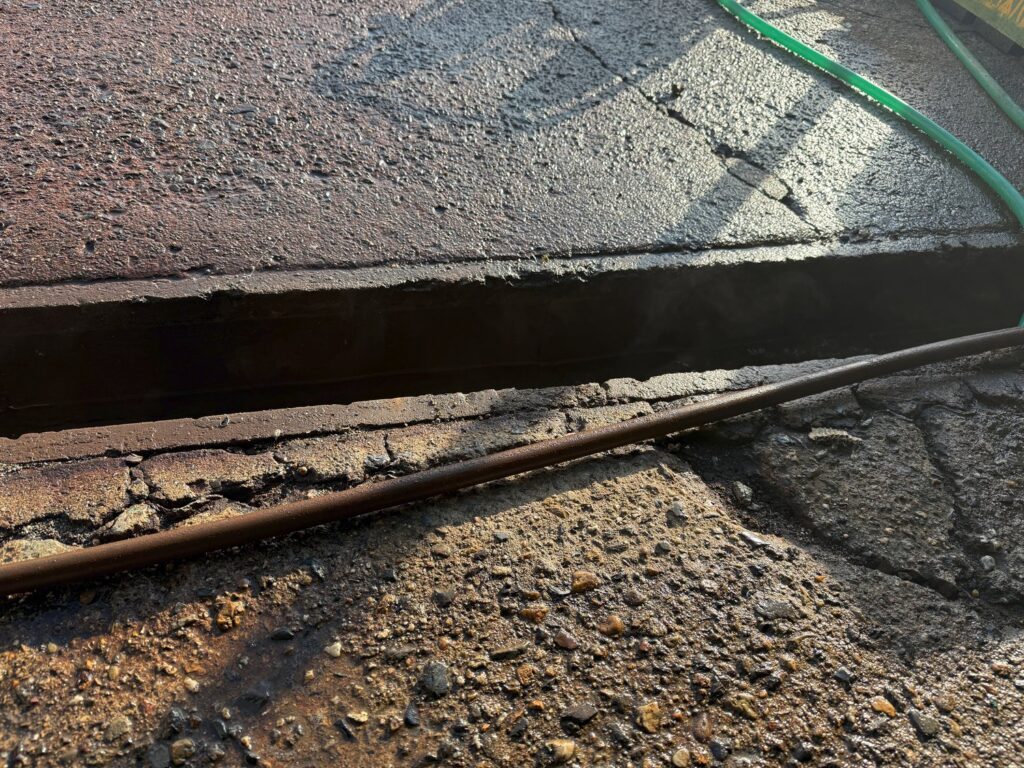 年中15度、冬には暖かい地下水