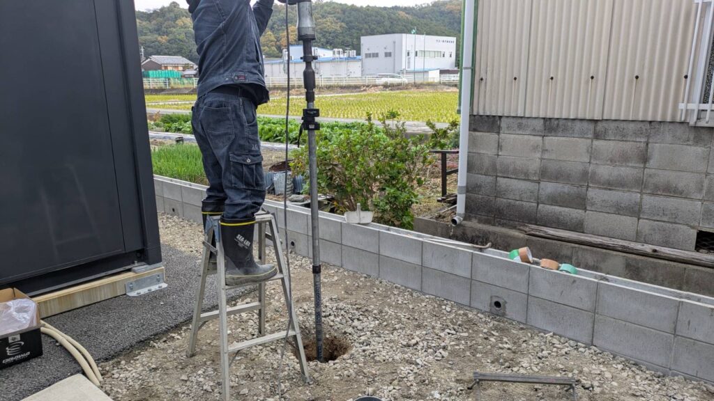 矢太郎Proの打込み作業