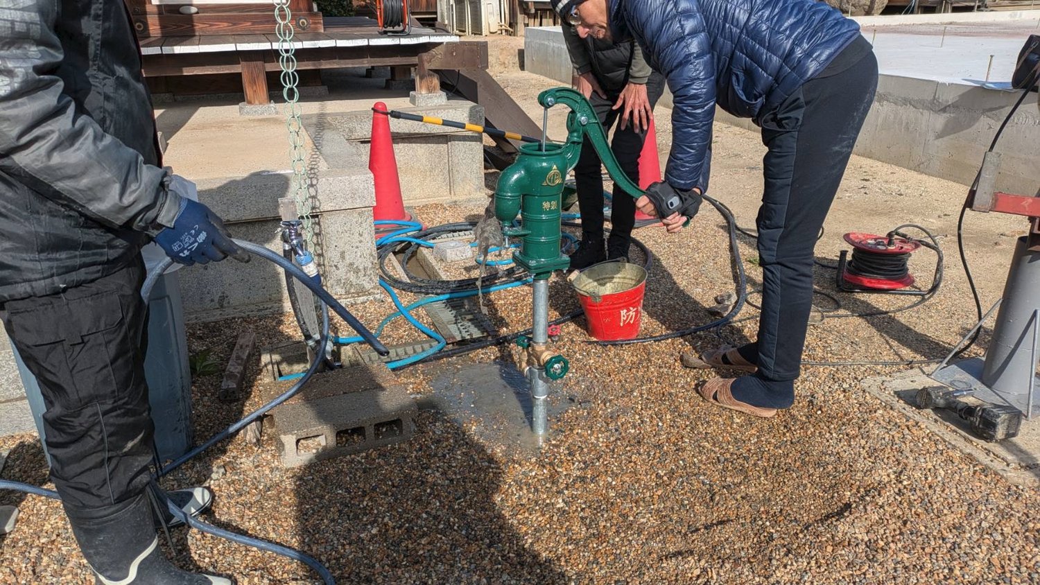 ガチャポン設置