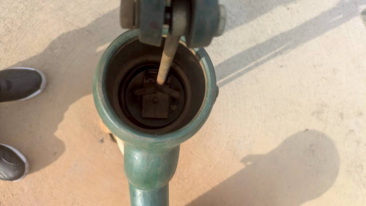 内部の破損状況