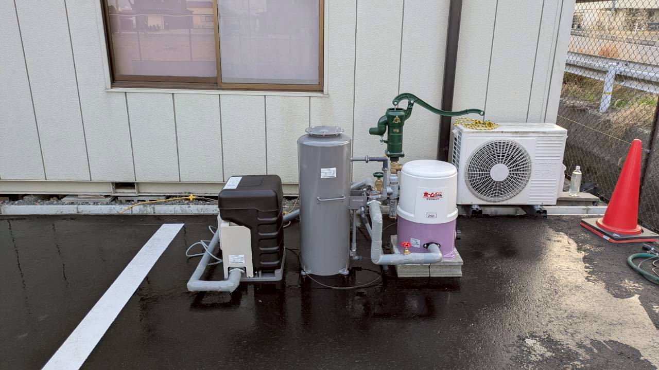 井戸水クリーナーG（除鉄槽・除菌器）