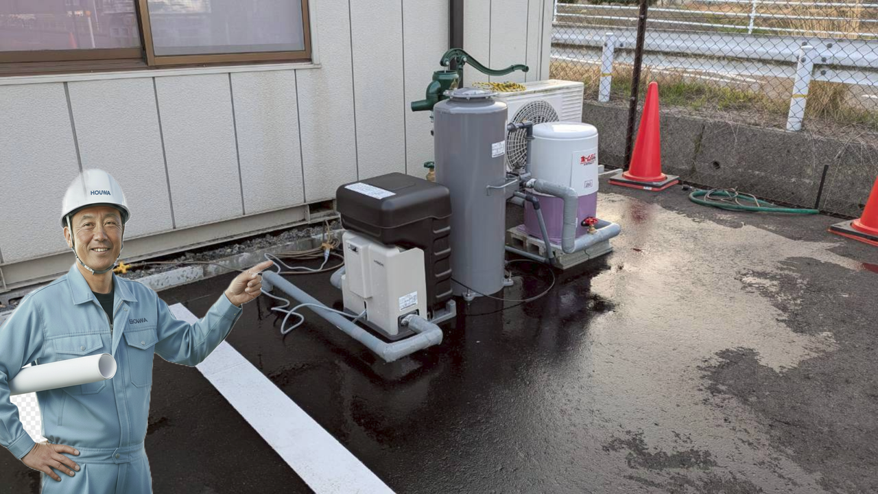 手押しポンプ ガチャポン