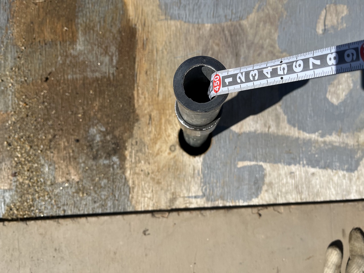 スケール先端が50cm濡れ水脈ヒット 愛知県F様