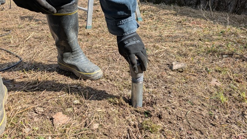 西脇市井戸掘り風景3