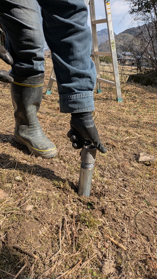 西脇市井戸掘り風景4