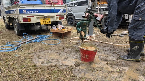 西脇市井戸掘り風景8