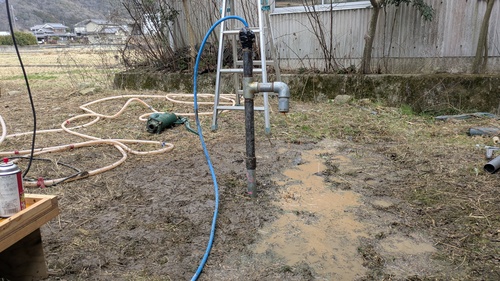 西脇市井戸掘り風景9